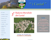 Tablet Screenshot of cunial.org